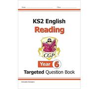 CGP Books KS2 English Year 6 Reading Targeted Question Book (Tascabile)