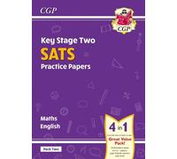 CGP Books KS2 Maths & English SATS Practice Papers: Pack 2 (Mixed Media Product)