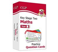 CGP Books KS2 Maths Year 3 Practice Question Cards (Copertina rigida)