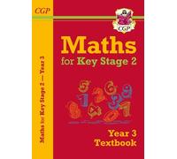 CGP Books KS2 Maths Year 3 Textbook (Tascabile) CGP Year 3 Maths