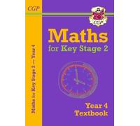 CGP Books KS2 Maths Year 4 Textbook (Tascabile) CGP Year 4 Maths