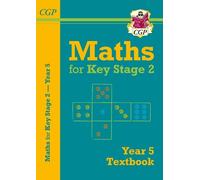 CGP Books KS2 Maths Year 5 Textbook (Tascabile) CGP Year 5 Maths