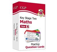 CGP Books KS2 Maths Year 6 Practice Question Cards (Copertina rigida)