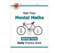 CGP Books KS2 Mental Maths Year 4 Daily Practice Book: Spring Term (Tascabile)