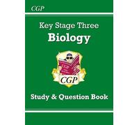 CGP Books KS3 Biology Study & Question Book - Higher (Tascabile)