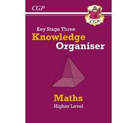 CGP Books KS3 Maths Knowledge Organiser - Higher (Tascabile)
