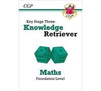 CGP Books KS3 Maths Knowledge Retriever - Foundation (Tascabile)