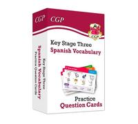 CGP Books KS3 Spanish: Vocabulary Practice Question Cards (Copertina rigida)