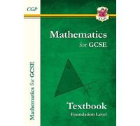 CGP Books Maths for GCSE Textbook: Foundation (Tascabile) CGP GCSE Maths