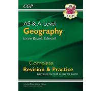 CGP Books New A-Level and AS Geography: Edexcel Complete R (Mixed Media Product)