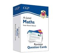 CGP Books New A-Level Maths Edexcel Revision Question Cards (Copertina rigida)