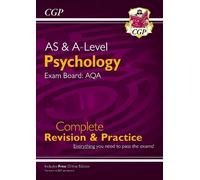 CGP Books New A-Level Psychology: AQA Complete Revision & (Mixed Media Product)