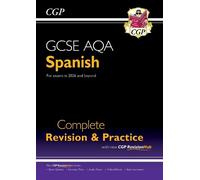 CGP Books New GCSE Spanish AQA Complete Revision & Practic (Mixed Media Product)