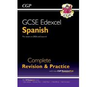 CGP Books New GCSE Spanish Edexcel Complete Revision & Pra (Mixed Media Product)