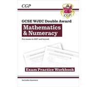 CGP Books New GCSE WJEC Mathematics & Numeracy Double Award Exam Pra (Tascabile)