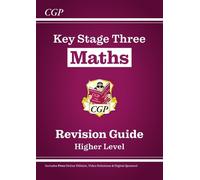CGP Books New KS3 Maths Revision Guide - Higher (includes (Mixed Media Product)