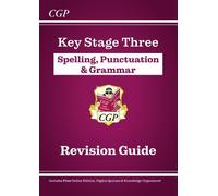 CGP Books New KS3 Spelling, Punctuation & Grammar Revision (Mixed Media Product)