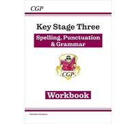 CGP Books New KS3 Spelling, Punctuation & Grammar Workbook (with ans (Tascabile)