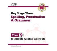 CGP Books New KS3 Year 9 Spelling, Punctuation and Grammar 10-Minute (Tascabile)