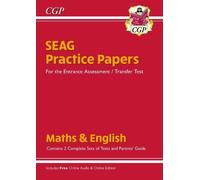 CGP Books New SEAG Entrance Assessment Practice Papers (wi (Mixed Media Product)
