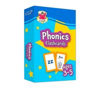 CGP Books Phonics Flashcards for Ages 3-5 (Copertina rigida)