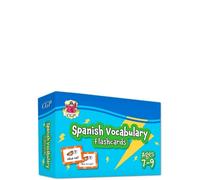 CGP Books Spanish Vocabulary Flashcards for Ages 7-9 (with Fr (Copertina rigida)