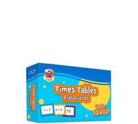 CGP Books Times Tables Flashcards: perfect for learning the 1 (Copertina rigida)