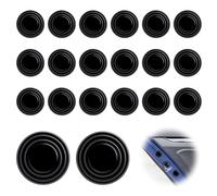 CGREAGH 20 Pezzi Ammortizzatore Portiera Auto, per Audi A4 B9 allroad A4 B6 8E A4 B7 8E A4 B8 8K Avant Auto Porta Adesivi Isolamento Acustico Bordo della Paraurti Cuscino