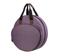 CGRSDSD Conservazione Materiali per Il Cucito Borsa con Filo da Ricamo Borse Organizer Rotonde in Foglia d'Acero Borsa in Maglia Blu(C)