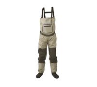 CGRSDSD Waders Pesca Trampolieri da pesca a mosca Calza impermeabile traspirante Pantaloni da trampoliere da fiume for uomo e donna(Olivegreen,XL)
