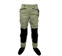 CGRSDSD Waders Pesca Trampolieri da pesca a mosca impermeabili e traspiranti a 3 strati, pantaloni da trampoliere da caccia durevoli, pantaloni alti da calza(M)