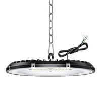 CGSGDK 1 pack 150W UFO LED lampada da officina, luce ad alta baia 15000LM, 6000K bianco freddo industriale lampada