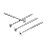 Cgshop-Viti a testa cilindrica con impronta esagon M4 Stainless Steel Coarse Thread Bugle Head Self Tapping Screw Flat Head Wood Screw, Fissare per evitare allentamenti(35mm 30pcs)