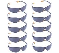 CGTQROVR 10 pezzi occhiali di sicurezza, protettivo antivento e polvere a prova di polvere di occhiali di sicurezza colorati comodi per cantiere, industria e officina