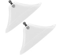 CGTQROVR 2 PCS per Tubo Flessibile Spruzzatore Ugello Antivento Strumenti da Giardino a Forma di Corno per ugello per Corno per Il Paesaggio della Serra, Extra