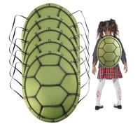 CGTQROVR Turtle Costume 5pcs Realistic Leggero Costumi di Halloween Eva Abito di Halloween con Cinghie Elastiche Decorazioni Ideali per i Pali di Cosplay per Festa Adulti per Bambini