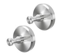 CGUOHU Ganci a Ventosa 8 pezzi pratici ganci a ventosa salvaspazio, accessori for la casa for l'organizzazione in bagni, cucine e altro ancora(Silver)