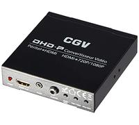 CGV dhd-p convertitore audio/video Scart a HDMI Nero