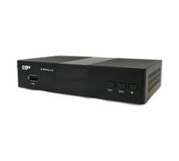CGV | e-ETIMO v.2 Ricevitore registratore TNT Full HD | Funzione Registrazione | USB | DVB-T2 |H.265 HEVC | Basso consumo