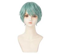 CGVG Anime cosplay Parrucca Saja Boys Parrucca cosplay per bambini, per uomo, Halloween, Carnevale, festa (verde chiaro)