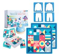 CGZWFERA Master Sarto per Bambini | Abbinamento dei Colori per Sviluppare la Concentrazione e il Pensiero | Gioco da Tavolo Interattivo dai 3 Anni in Su (Intermediate)