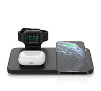 CGZZ Caricatore senza fili, adatto per AirPods, ecc., Carica rapida pieghevole High Power QC 3.0 per 13/13Pro/12/12mini