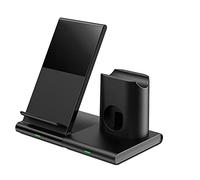 CGZZ Caricatore wireless, stazione di ricarica induttiva, caricabatterie wireless, supporto per tutti i dispositivi abilitati Qi, i Phone 14/13/12/11Pro, X, XS, XR, XS Max, 8, ecc.