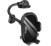 CGZZ Supporto per telefono auto, collo di cigno, supporto per telefono auto cruscotto smartphone accessori per auto, 360 gradi regolabile per i telefono Sam sung Hua wei Xiao mi