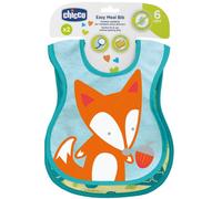 Chicco bavagline 6m+ neutre 2 pezzi