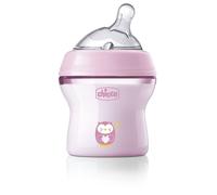 Chicco Biberon Natural Feeling 0m+ 150 ml Rosa