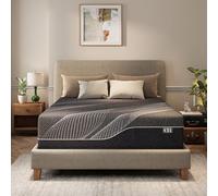 CH CHARME HOUSE Materasso Queen da 35,5 cm, in bambù e carbone di memoria, raffreddamento e sollievo dalla pressione, letto in una scatola, schiuma Made in USA e certificato CertiPUR-US, 152 x 203 x