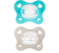 Chicco dual soft succhietto azzurro 6-16 mesi 2 pezzi