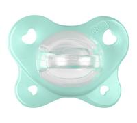 Chicco Physioforma - Dual Soft Succhietto Gommotto 0-2M in Silicone Neutro, 1 pezzo