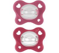 Chicco dual soft succhietto rosa 16-36 mesi 2 pezzi